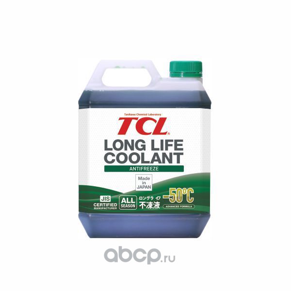 АНТИФРИЗ TCL LLC -50C зеленый, 4 л